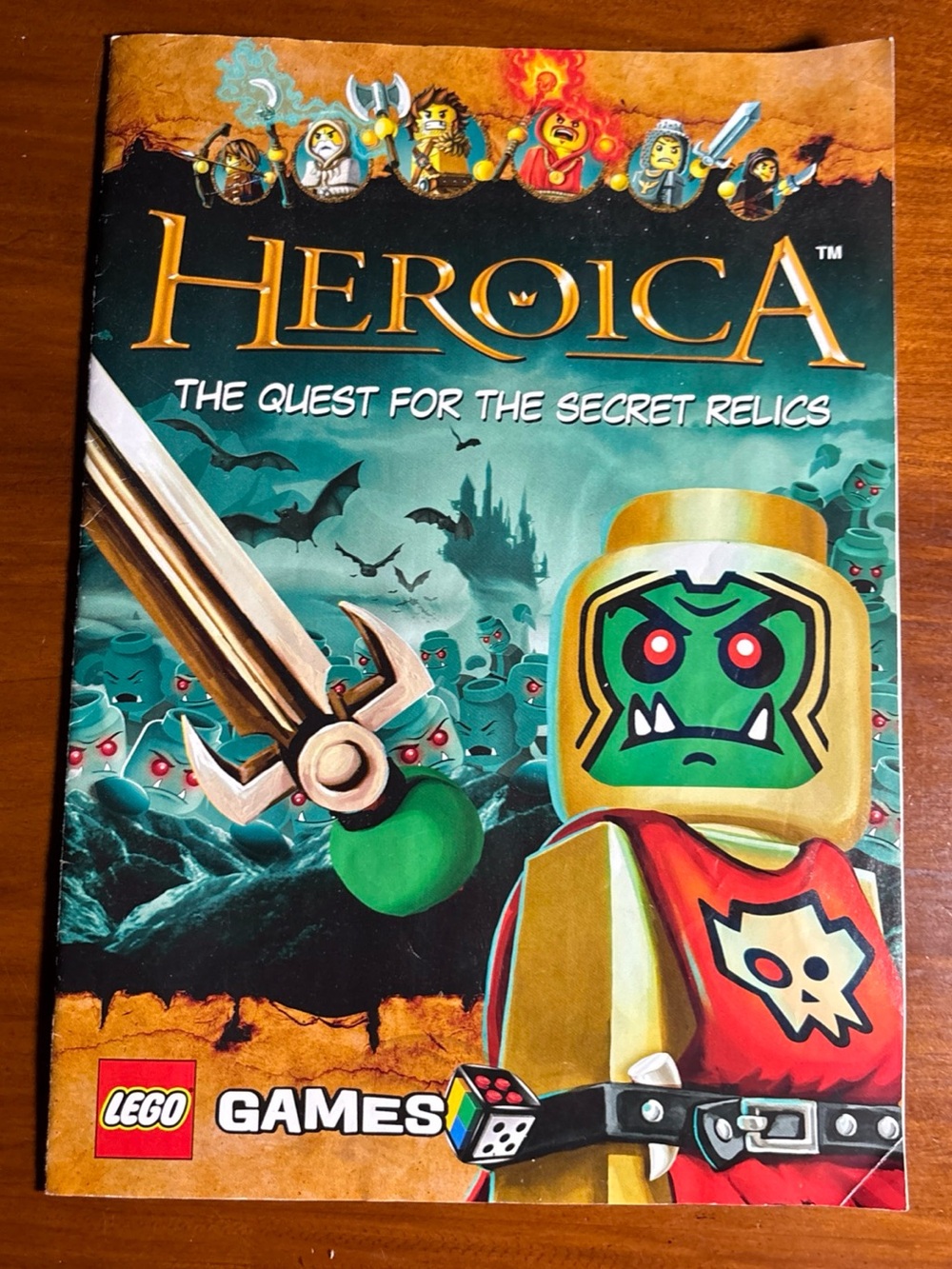 LEGO Heroica Quest for the Secret Relics (2011) Comic